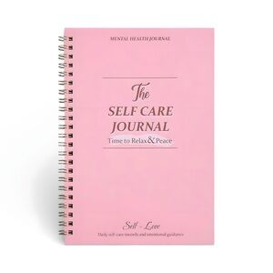 Pink Self Care Journal